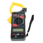 MTM M266 Клещи токоизмерительные, 1999 отсчетов,  батарея крона, ручная регулировка, черный/желтый