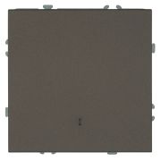 Выключатель 1-клавишный c индикатором (механизм), STEKKER, 250В, 10А, серия Эмили, RSW10-5101-09, антрацит, soft touch