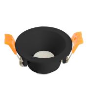 Светильник встраиваемый Feron DL1100 потолочный MR11 G5.3, GU10 черный