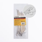 Хомут стальной STEKKER SSCT46-150  4,6х150мм, d пучка max 38мм, нагрузка 50кг, серый, упаковка 25 шт