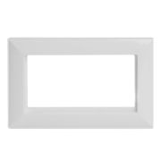 Рамка  2-местная (без перемычки),  пластик, STEKKER, PFR00-7012-01, серия Катрин, белый