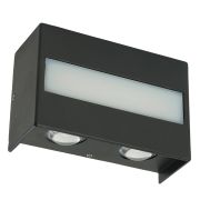 Светильник уличный светодиодный Feron DH901, 8W, 700Lm, 4000K, черный