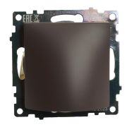 Кабельный вывод (механизм), STEKKER, серия Катрин, шоколад, GLS00-7116-04