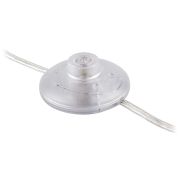 Сетевой шнур (с ножным выключателем)  прозрачный, DM106