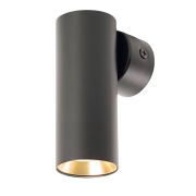 Светильник Feron ML1015 настенный под лампу GU10, черный + золото