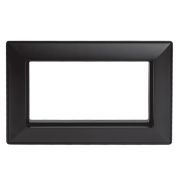 Рамка  2-местная (без перемычки),  пластик, STEKKER, PFR00-7012-05 , серия Катрин, черный