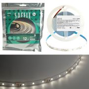 Лента светодиодная SST01 SAFFIT 60SMD(2835)/m 6Вт/м 12V 5000*8*1.22мм 4000K, IP20