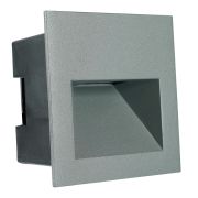 Светодиодный светильник Feron LN013-1 встраиваемый 3W 4000K, IP65, серый