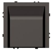 Кабельный вывод (механизм), STEKKER, серия Эмили, RST00-5119-09, антрацит, soft touch