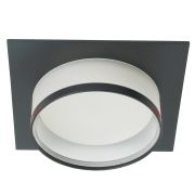 Светильник встраиваемый Feron DL501 потолочный GX53 черный квадрат