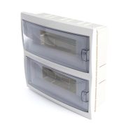 Бокс встраиваемый STEKKER EBX50-2/24-20 24 модуля, пластик, серия ArcaClass