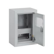 Шкаф учетно-распределительный навесной ЩУРн-1/6 STEKKER EBX60-3/1/6.1-31  IP31 (285*190*145) сталь, серия ArcaMetal