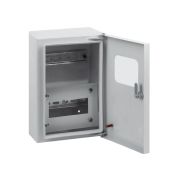 Шкаф учетно-распределительный навесной ЩУРн-1/6 STEKKER EBX60-3/1/6.2-31  IP31 (285*190*145) сталь, серия ArcaMetal